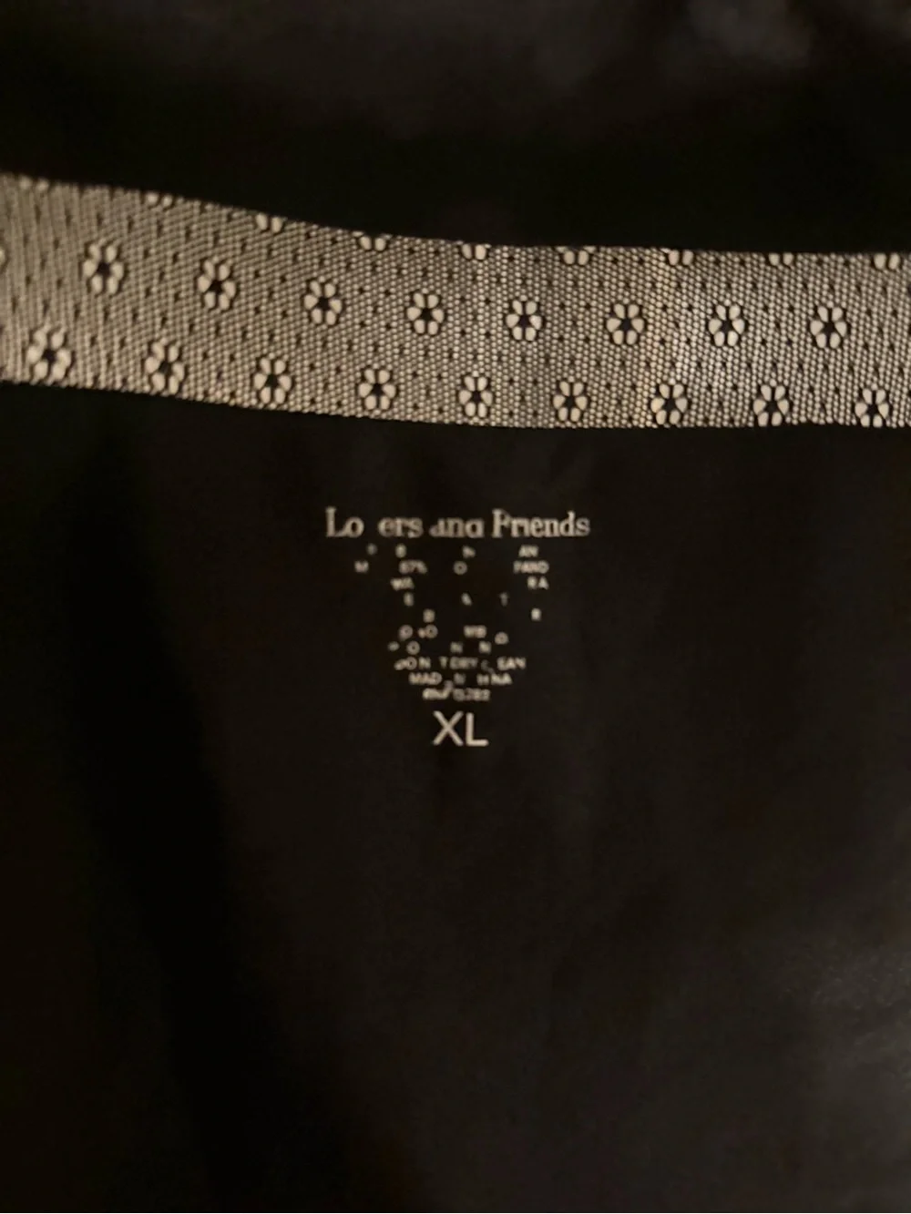 Lovers & friends XL Black Mesh-Detail One-Piece Swimsuit